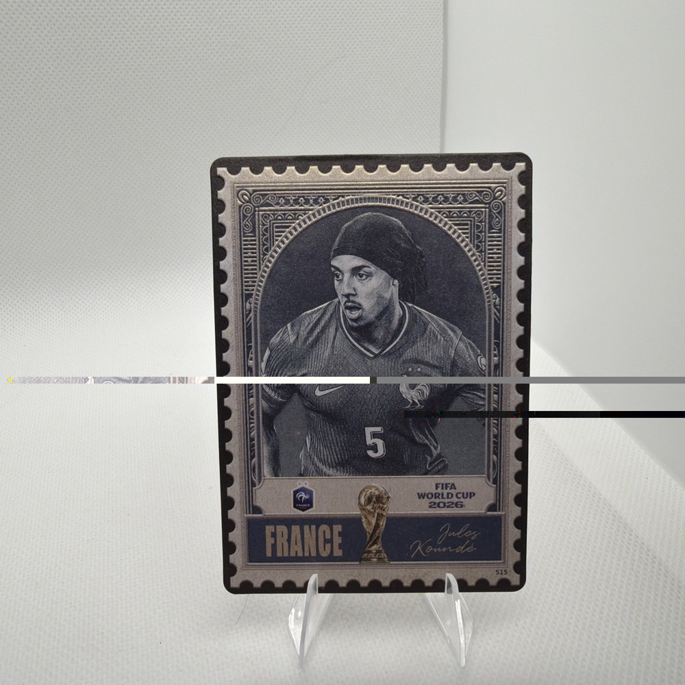 FIFA World Cup 2026 Panini Kayou France Jules Kounde Stamp Art Card S15
